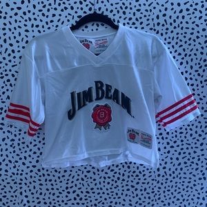 Jim beam cropped jersey